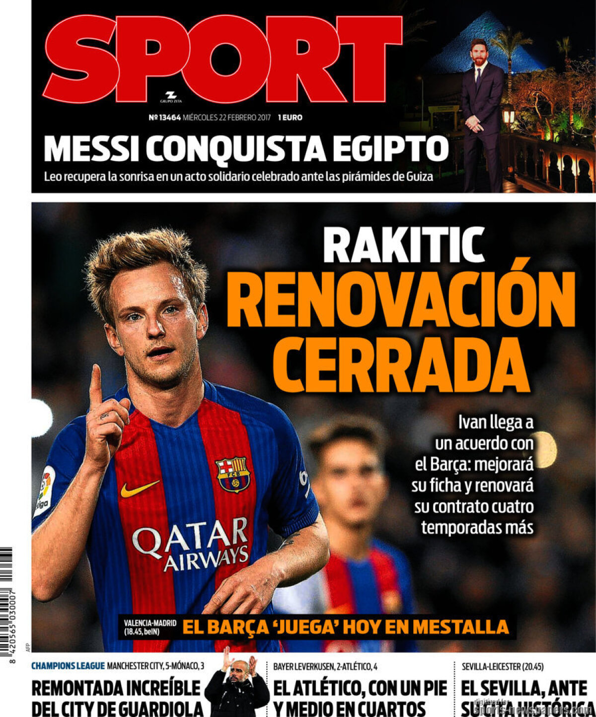 Ce scriu azi ziarele de sport din lume (22 februarie 2017)