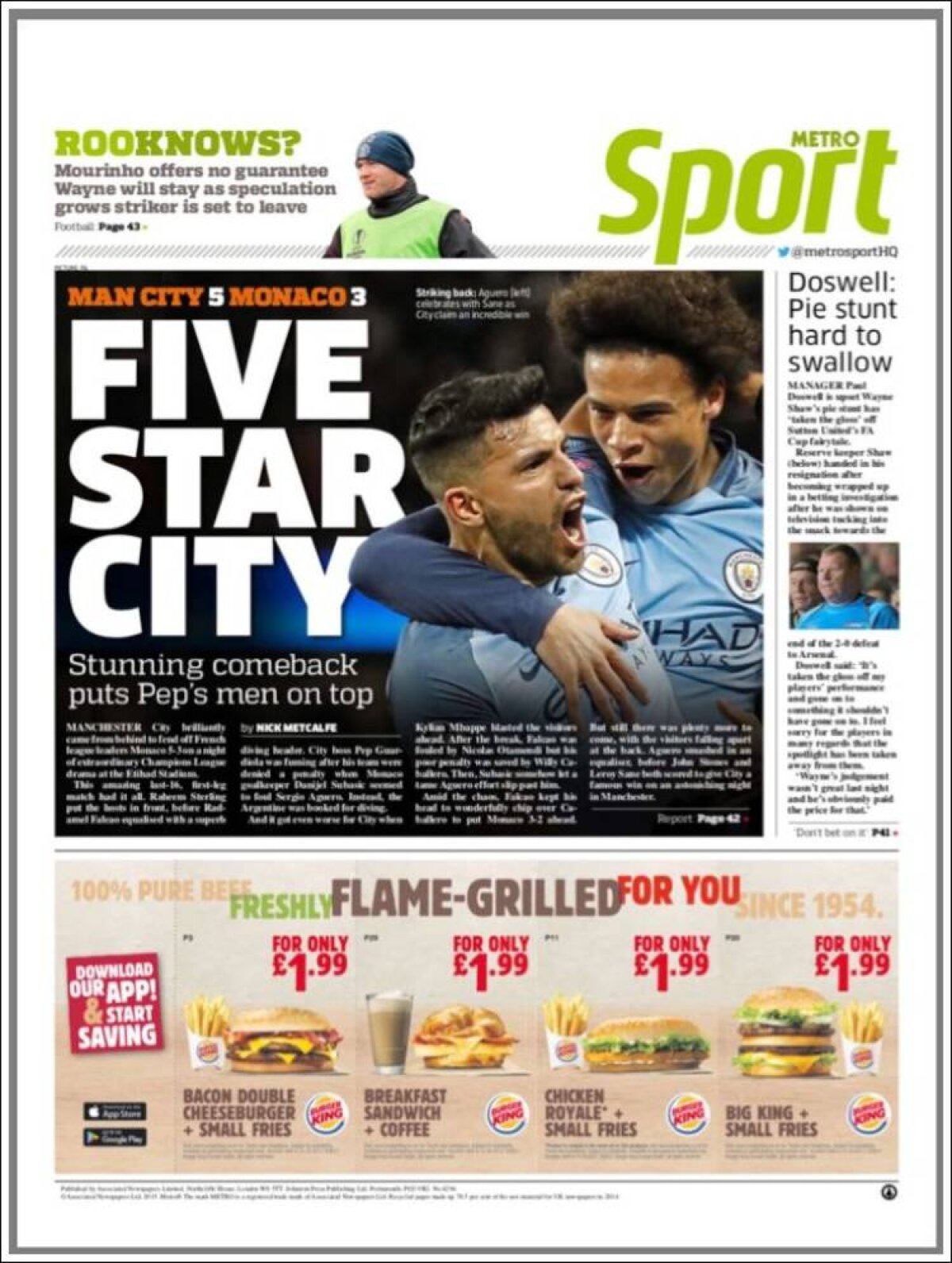 Ce scriu azi ziarele de sport din lume (22 februarie 2017)