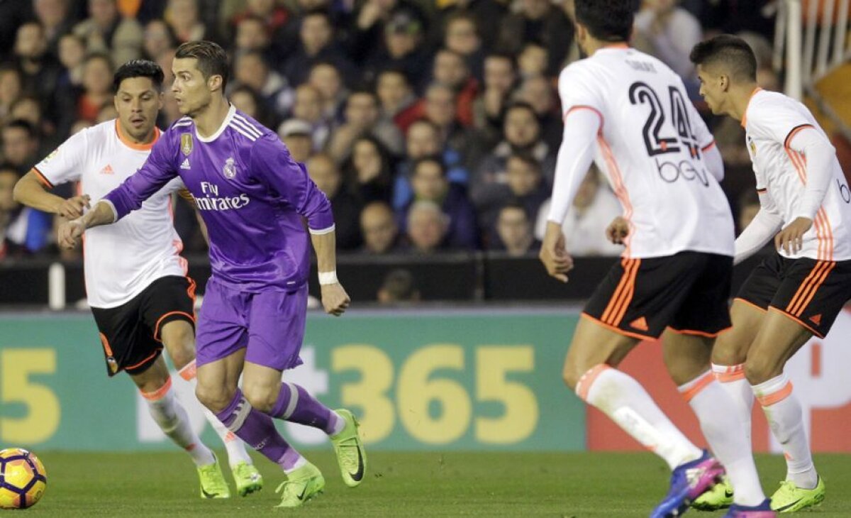 VIDEO + FOTO Surpriză de proporții pe Mestalla » Valencia o învinge pe Real Madrid, iar lupta pentru titlu se încinge în La Liga