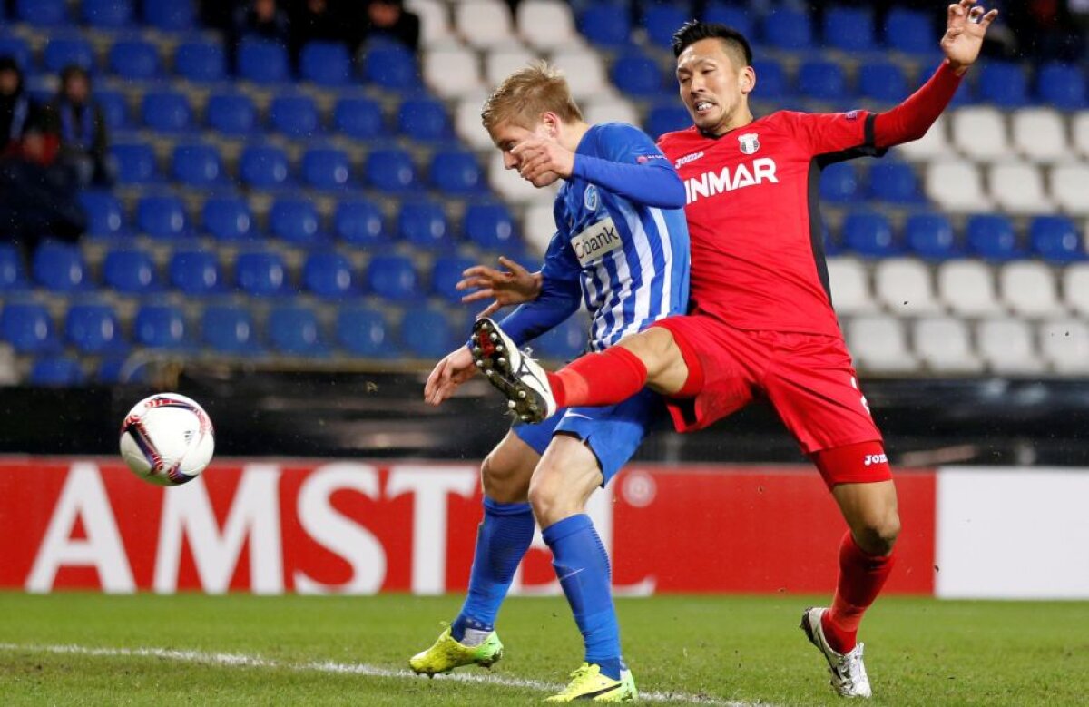 VIDEO şi FOTO Final de drum pentru Astra » Campioana României pierde la limită în Belgia, 0-1, şi este eliminată din Europa
