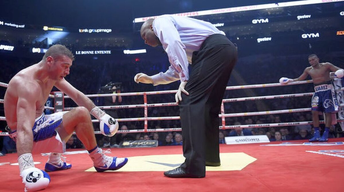 VIDEO+FOTO Final de carieră?! Lucian Bute a pierdut prin KO lupta cu Eleider Alvarez în repriza a 5-a!