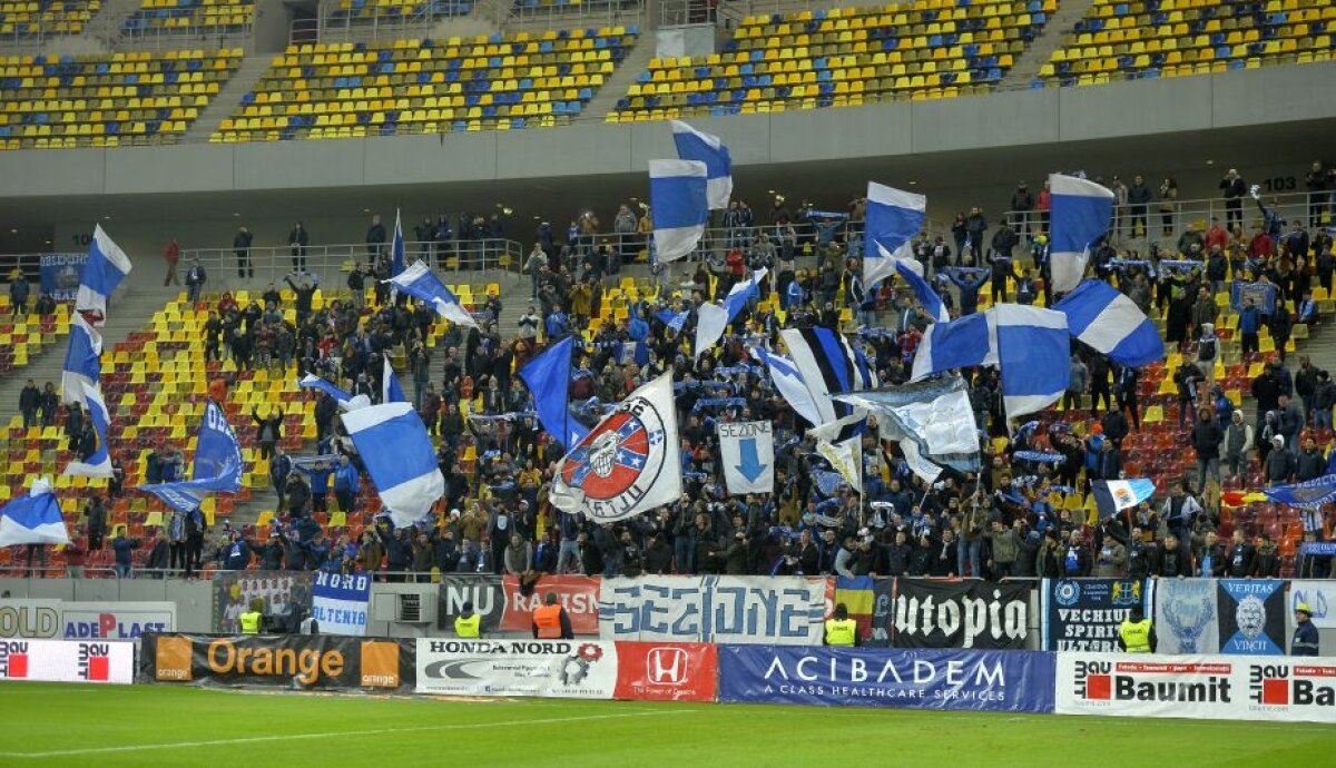 FOTO + VIDEO Atmosferă de meci mare pe Arena Națională! Dinamoviștii au avut coregrafie