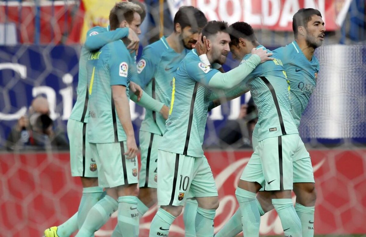 VIDEO + FOTO Barcelona câștigă derby-ul cu Atletico și aprinde lupta pentru titlu în La Liga