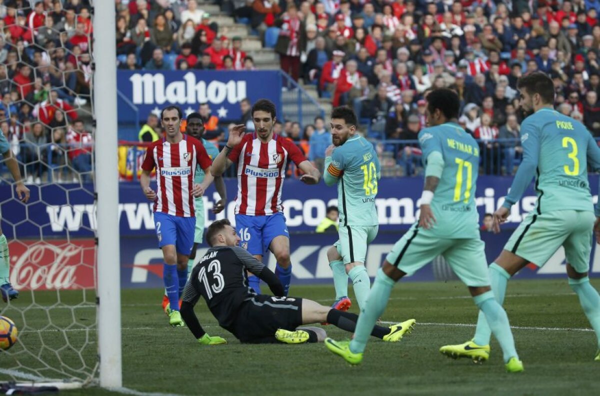 VIDEO + FOTO Barcelona câștigă derby-ul cu Atletico și aprinde lupta pentru titlu în La Liga