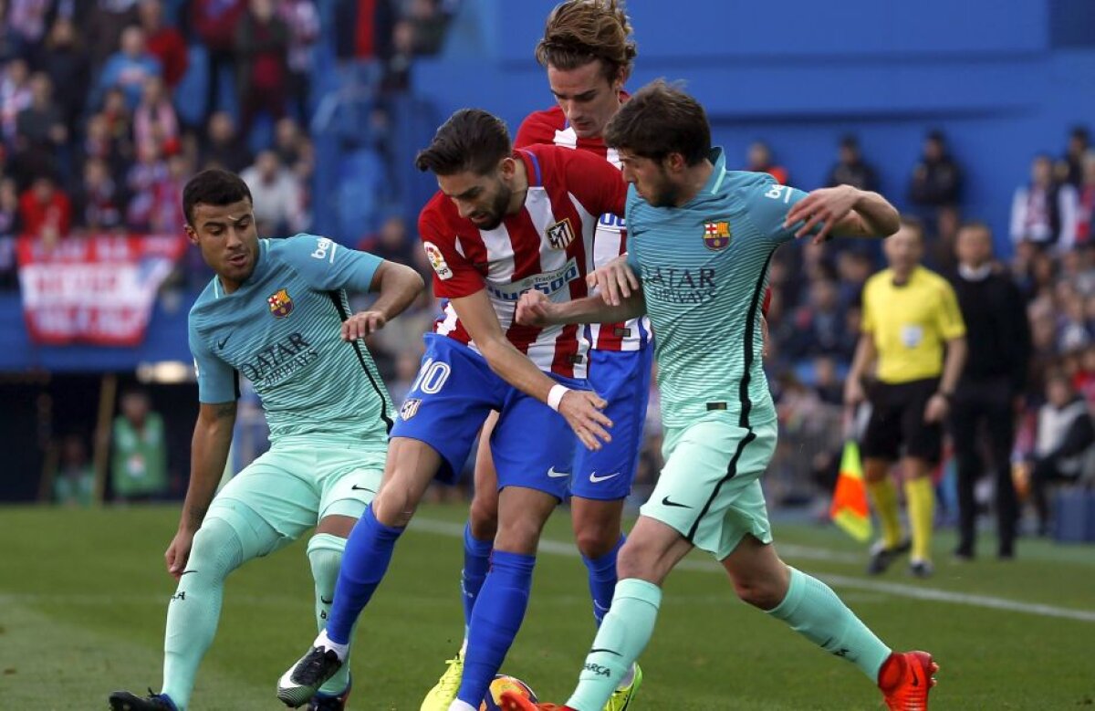 VIDEO + FOTO Barcelona câștigă derby-ul cu Atletico și aprinde lupta pentru titlu în La Liga