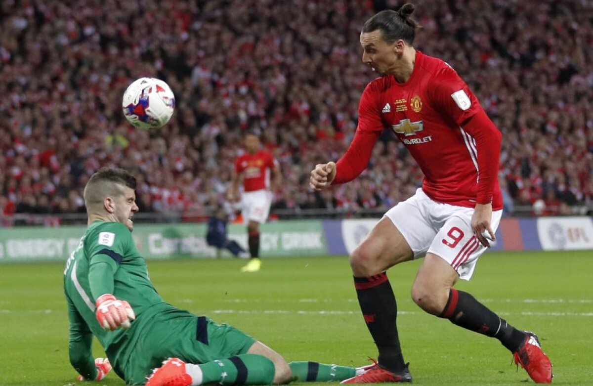 VIDEO + FOTO » Manchester United câștigă Cupa Ligii după o finală superbă cu Southampton » Ibrahimovici a fost eroul partidei