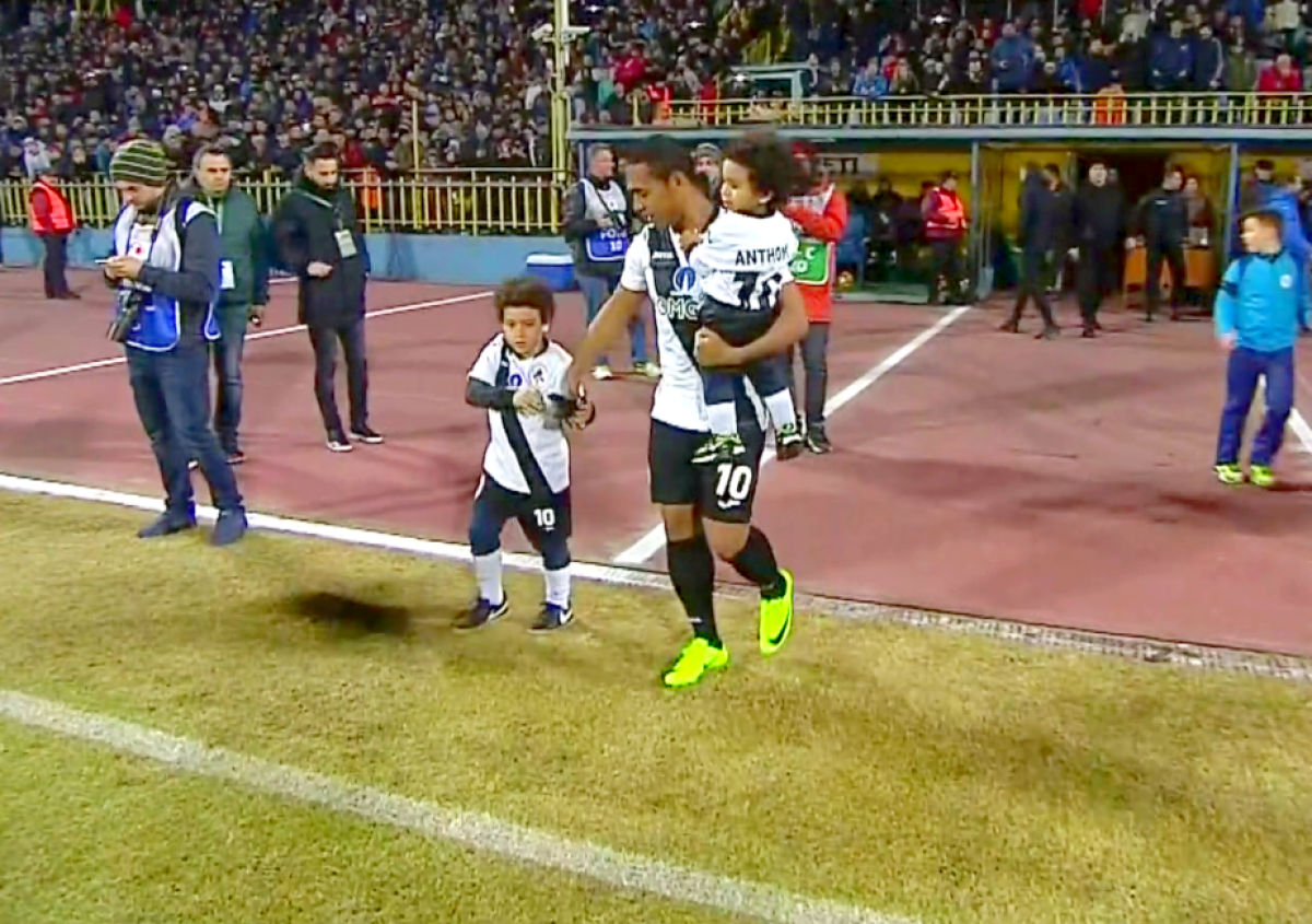 FOTO Eric a sărbătorit într-un mod inedit revenirea pe teren în meciul cu Steaua