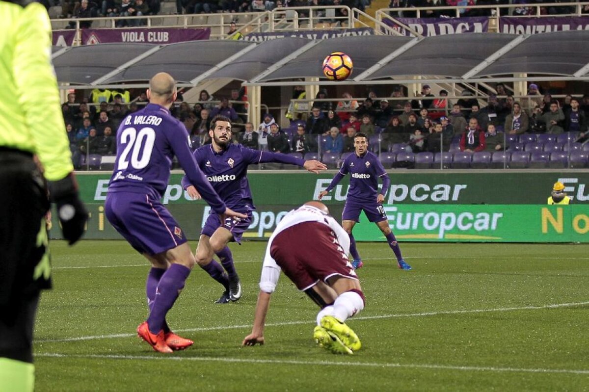 FOTO și VIDEO Repriză de coșmar pentru Tătărușanu » Fiorentina a fost egalată după ce a condus cu 2-0