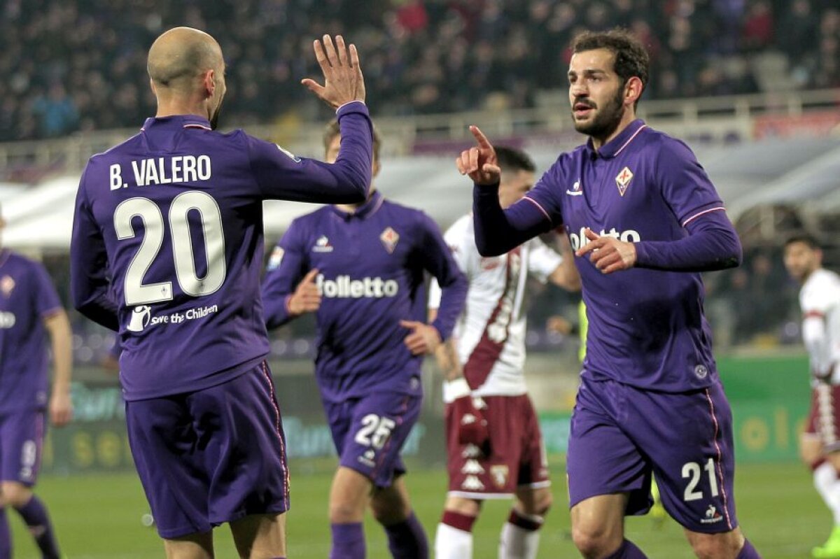 FOTO și VIDEO Repriză de coșmar pentru Tătărușanu » Fiorentina a fost egalată după ce a condus cu 2-0