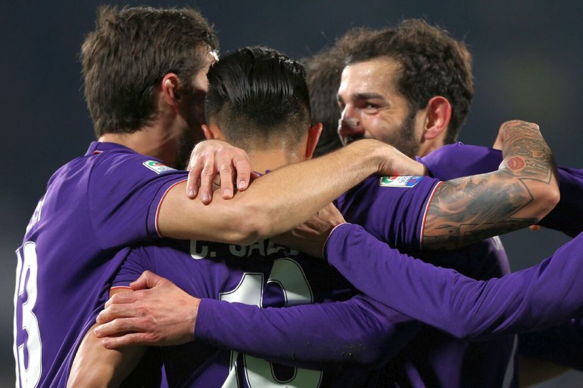 FOTO și VIDEO Repriză de coșmar pentru Tătărușanu » Fiorentina a fost egalată după ce a condus cu 2-0