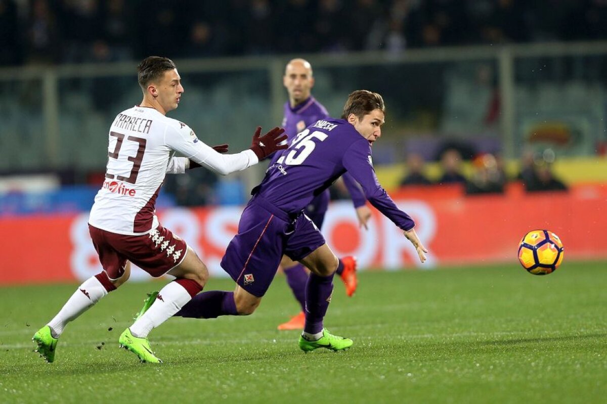 FOTO și VIDEO Repriză de coșmar pentru Tătărușanu » Fiorentina a fost egalată după ce a condus cu 2-0