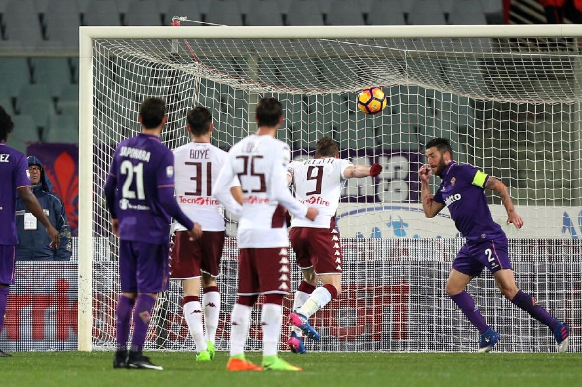 FOTO și VIDEO Repriză de coșmar pentru Tătărușanu » Fiorentina a fost egalată după ce a condus cu 2-0