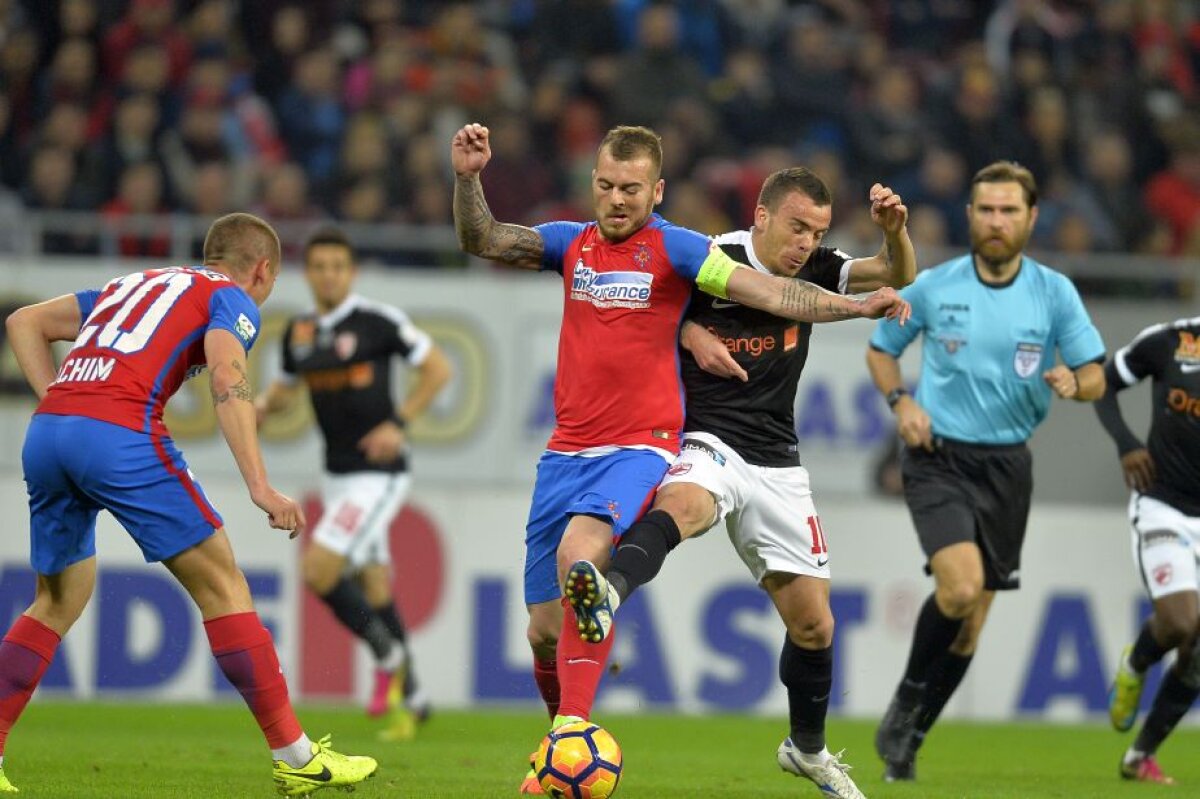 VIDEO + FOTO Reghe îl provoacă pe Gigi să-l demită! Dinamo calcă în picioare o Steaua fără mândrie, în al treilea derby consecutiv, și e în finala Cupei Ligii, după 7-2 la general