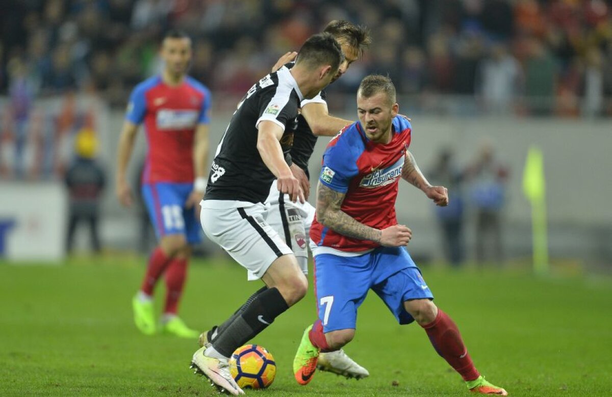 VIDEO + FOTO Reghe îl provoacă pe Gigi să-l demită! Dinamo calcă în picioare o Steaua fără mândrie, în al treilea derby consecutiv, și e în finala Cupei Ligii, după 7-2 la general