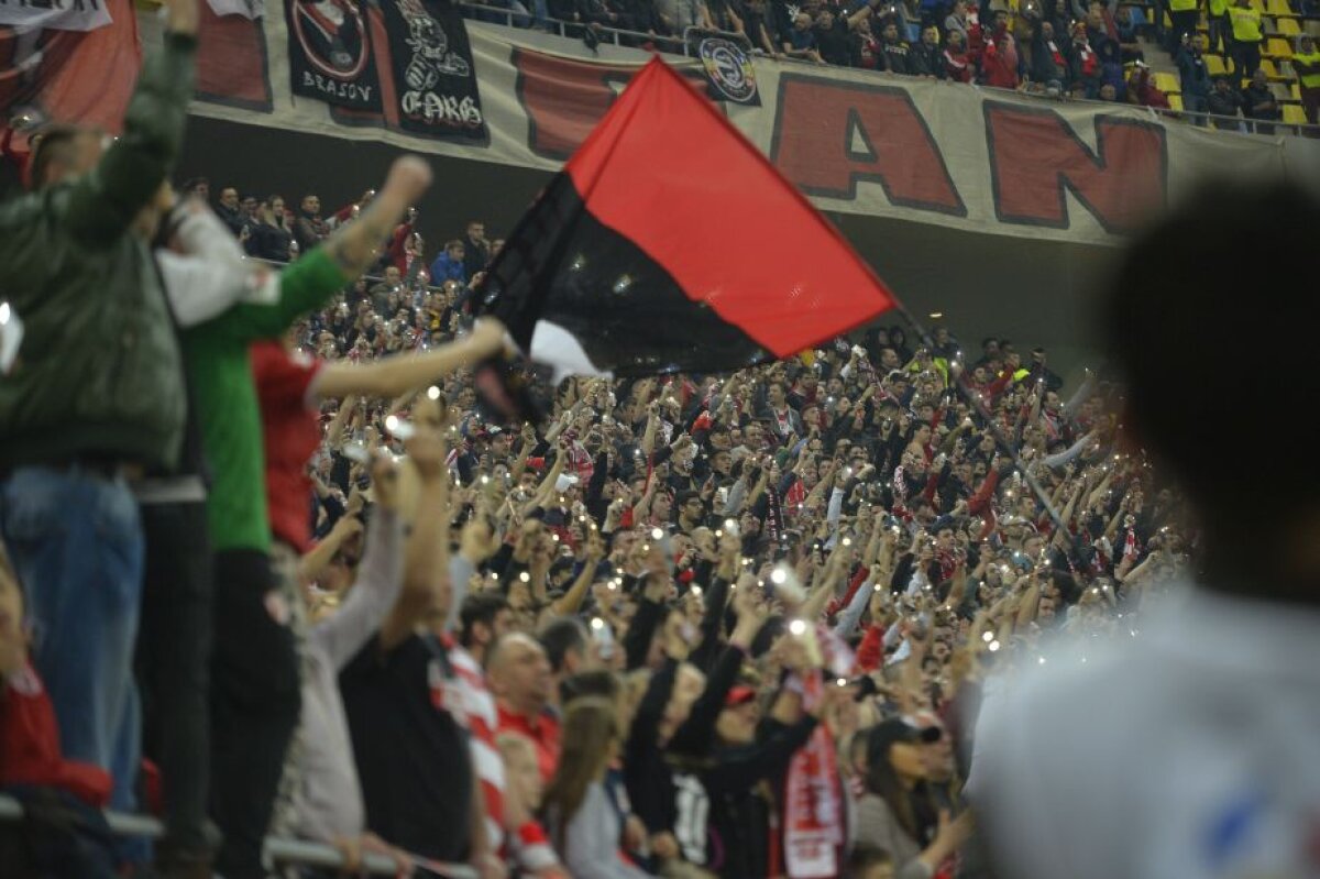 GALERIE FOTO + VIDEO Lecție și în tribune! 10 imagini de excepție surprinse la derby-ul Steaua - Dinamo 