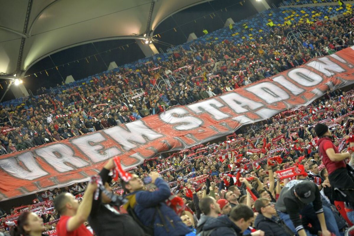 GALERIE FOTO + VIDEO Lecție și în tribune! 10 imagini de excepție surprinse la derby-ul Steaua - Dinamo 