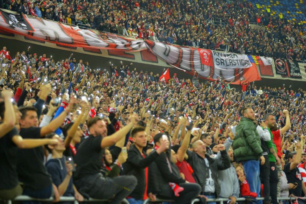 GALERIE FOTO + VIDEO Lecție și în tribune! 10 imagini de excepție surprinse la derby-ul Steaua - Dinamo 