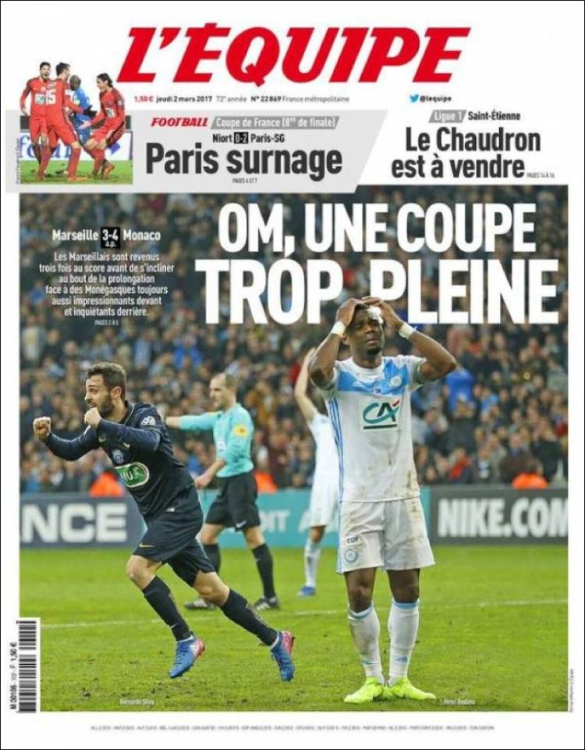 Ce scriu azi ziarele de sport din lume (2 martie 2017)