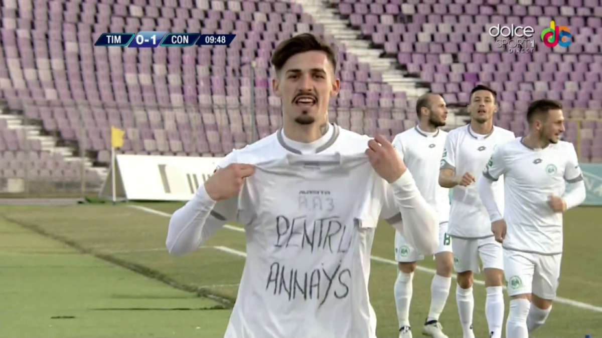 FOTO Gol superb în primul meci al ultimei etape! Reușita a fost cu dedicație