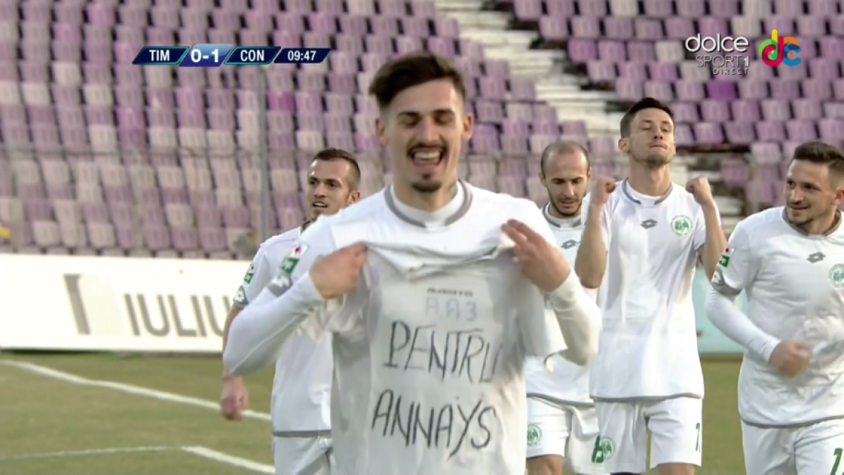 FOTO Gol superb în primul meci al ultimei etape! Reușita a fost cu dedicație