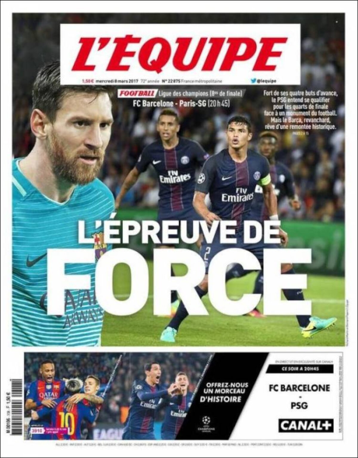 Ce scriu azi ziarele de sport din lume (8 martie 2017)