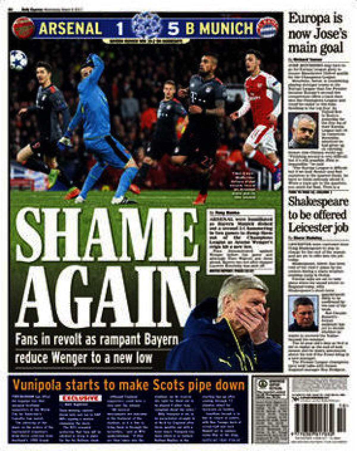 Ce scriu azi ziarele de sport din lume (8 martie 2017)