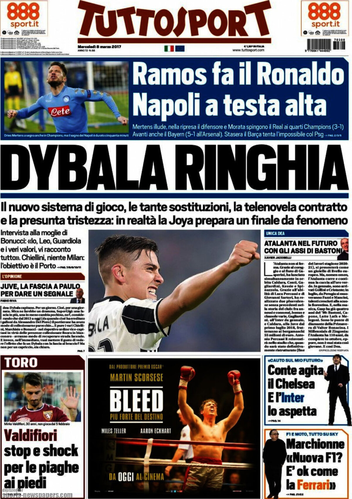 Ce scriu azi ziarele de sport din lume (8 martie 2017)