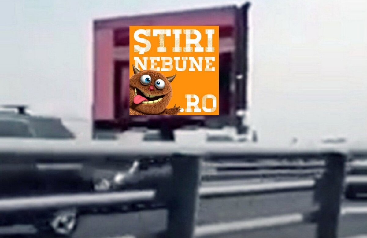 VIDEO Imagini indecente pe un ecran publicitar de pe autostradă