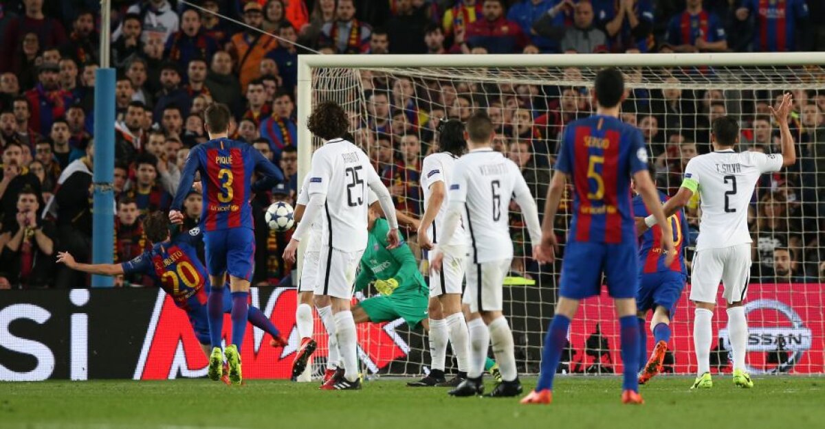 SUPERGALERIE FOTO Așa ceva vezi doar o dată în viață! 7 minute de aur pentru istoria fotbalului: ultimele 3 goluri ale Barcelonei, în imagini de colecție 