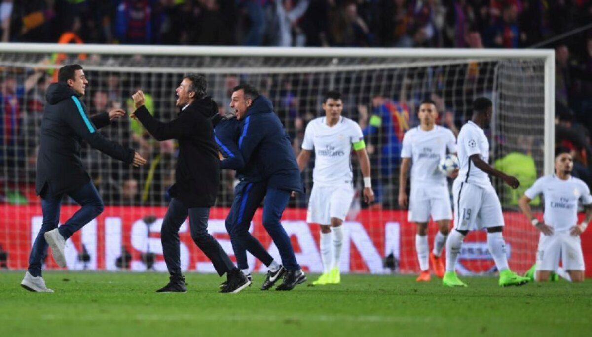 SUPERGALERIE FOTO Așa ceva vezi doar o dată în viață! 7 minute de aur pentru istoria fotbalului: ultimele 3 goluri ale Barcelonei, în imagini de colecție 