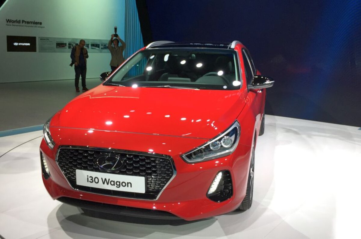 FOTO + VIDEO Noul Hyundai i30 Wagon » Toate detaliile legate de mașina prezentată la Geneva