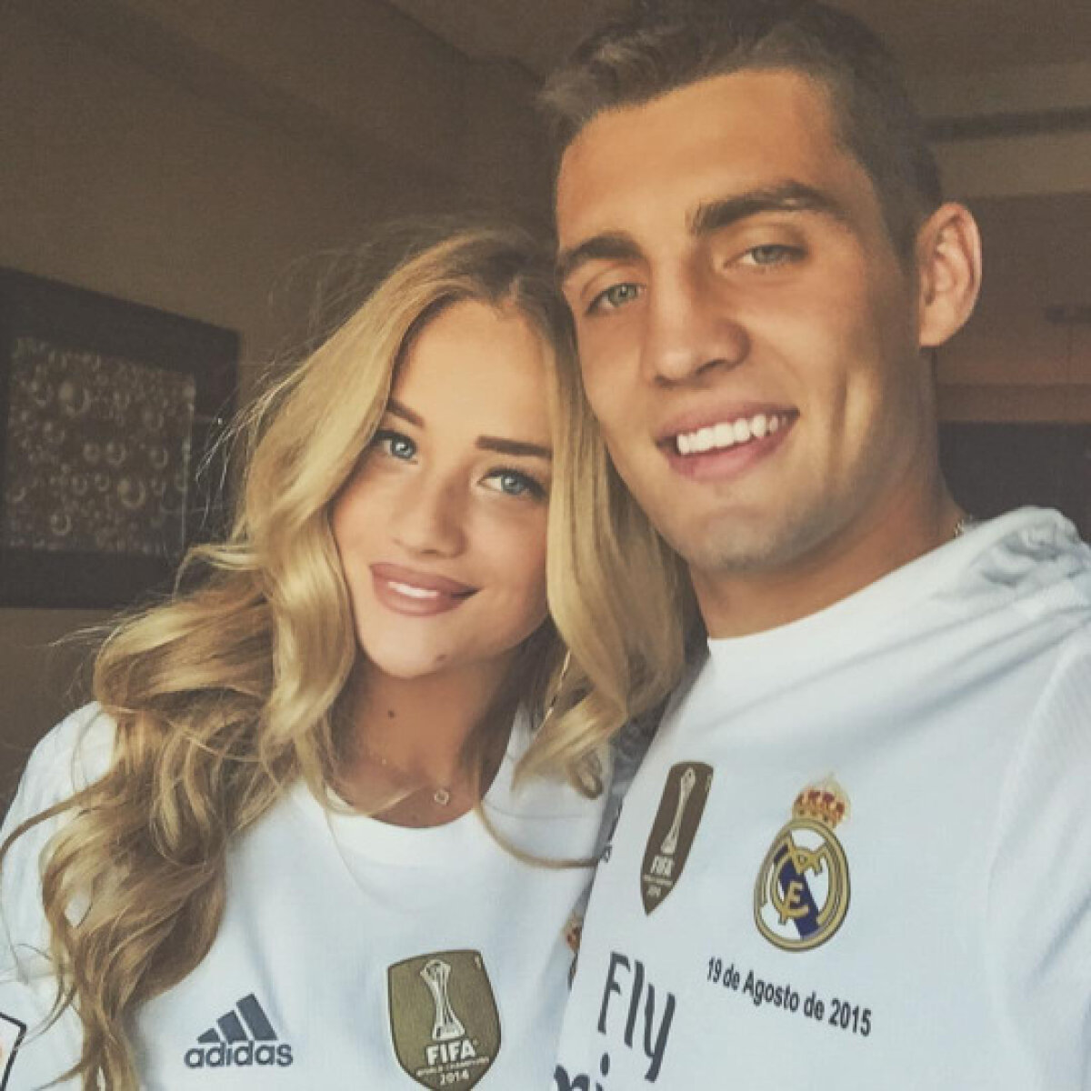 FOTO Senzațională! Ea e iubita celui mai inteligent jucător de la Real Madrid » S-au cunoscut la biserică ;)