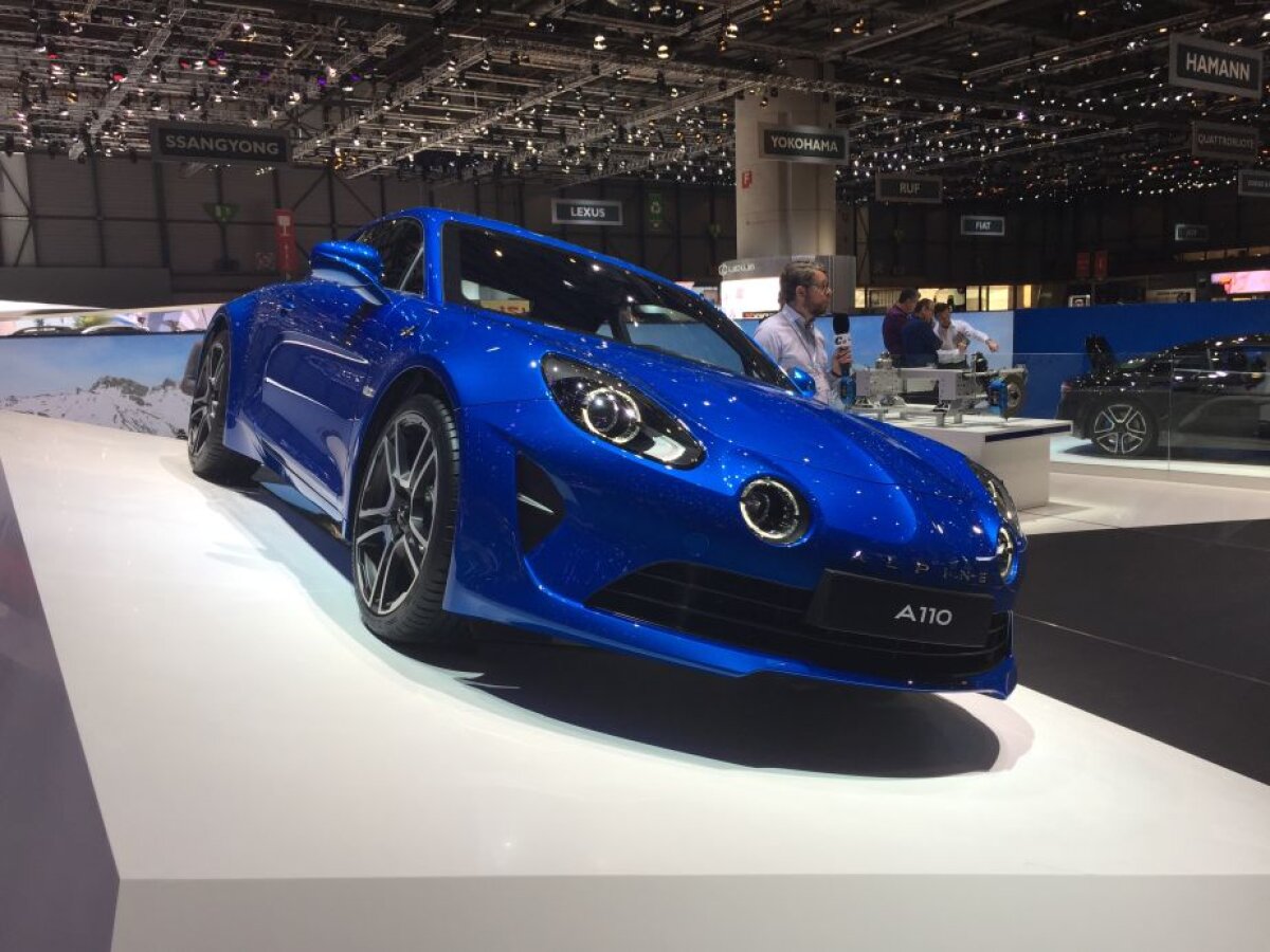 VIDEO + FOTO Ce revenire spectaculoasă! Alpine A110 a fost readus la viață