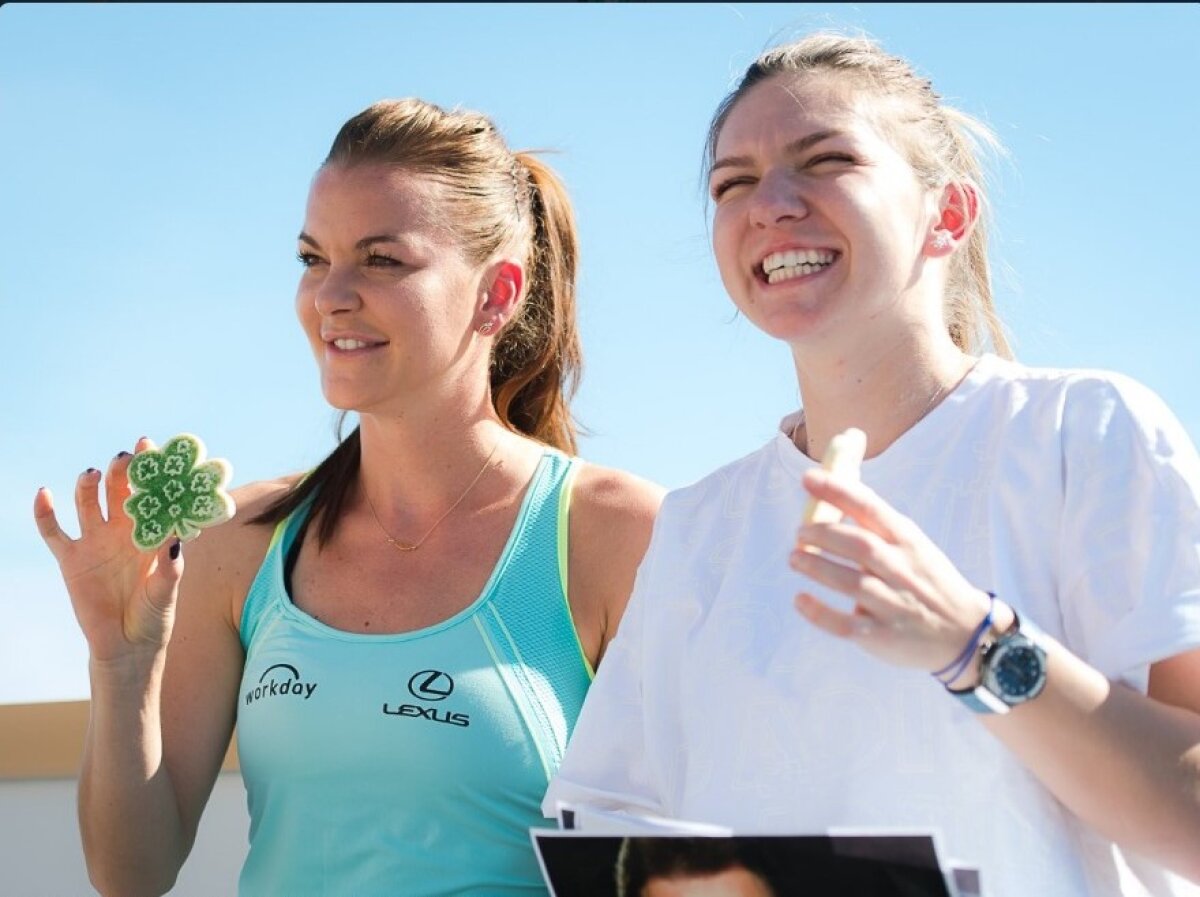 FOTO Zâmbet în deșert » Simona Halep e gata să revină oficial: "Sunt fericită că durerea nu mai este”