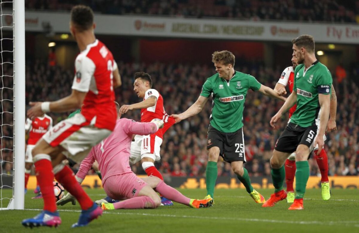 VIDEO și FOTO Arsenal și Manchester City merg mai departe în FA Cup » "Tunarii" au făcut spectacol