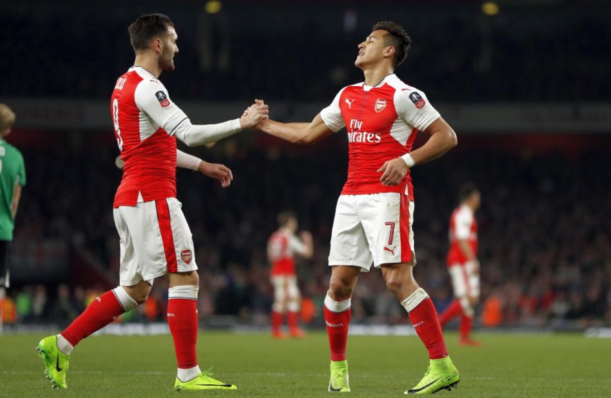 VIDEO și FOTO Arsenal și Manchester City merg mai departe în FA Cup » "Tunarii" au făcut spectacol