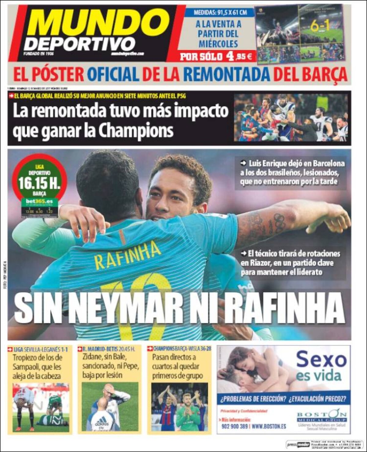 Ce scriu azi ziarele de sport din lume (12 martie 2017)