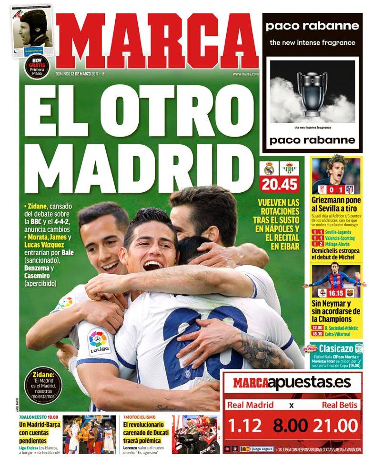 Ce scriu azi ziarele de sport din lume (12 martie 2017)