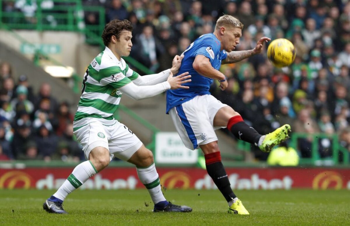 FOTO + VIDEO » Dramatism în Old Firm Derby, Celtic - Rangers » Gol marcat în minutul 86 și penalty refuzat în minutul 90
