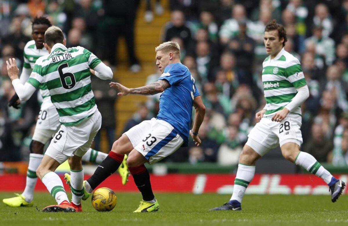 FOTO + VIDEO » Dramatism în Old Firm Derby, Celtic - Rangers » Gol marcat în minutul 86 și penalty refuzat în minutul 90