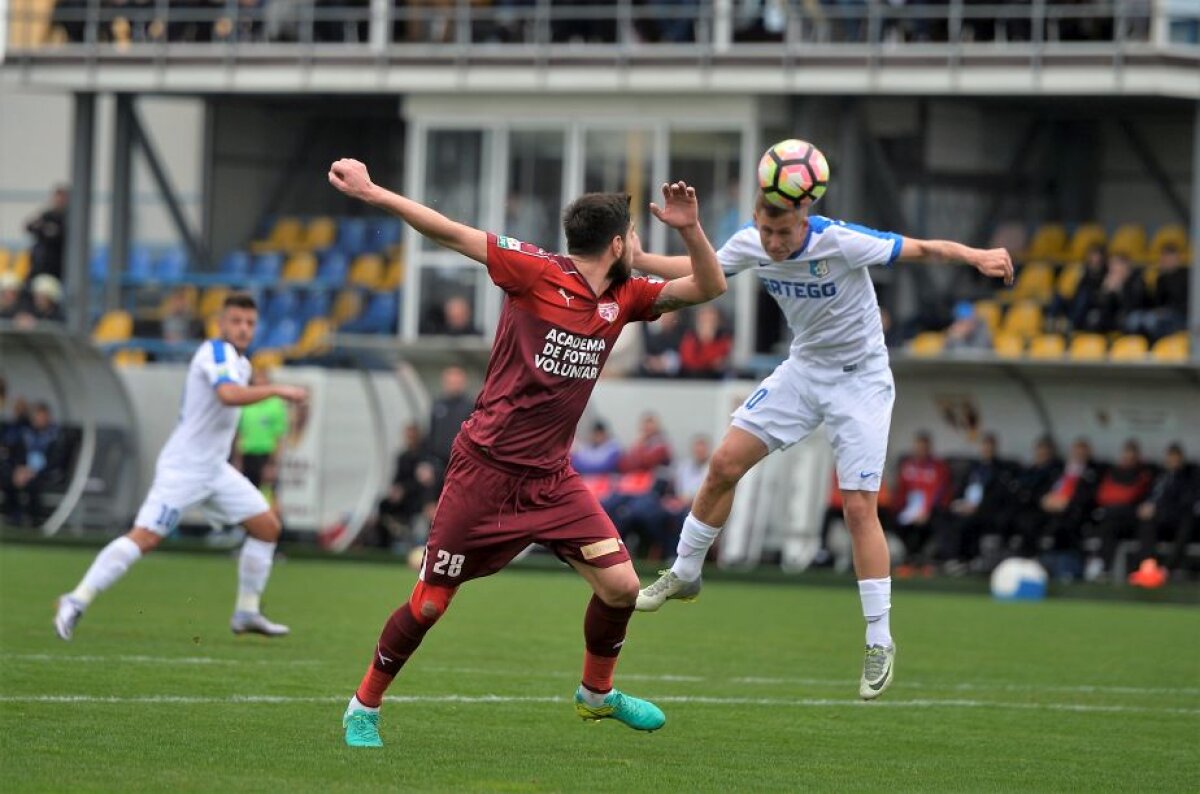 FOTO + VIDEO » S-a terminat primul meci al zilei, FC Voluntari - Pandurii » Două goluri marcate în 9 minute