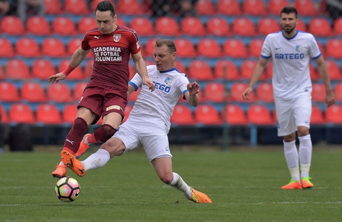 FOTO + VIDEO » S-a terminat primul meci al zilei, FC Voluntari - Pandurii » Două goluri marcate în 9 minute