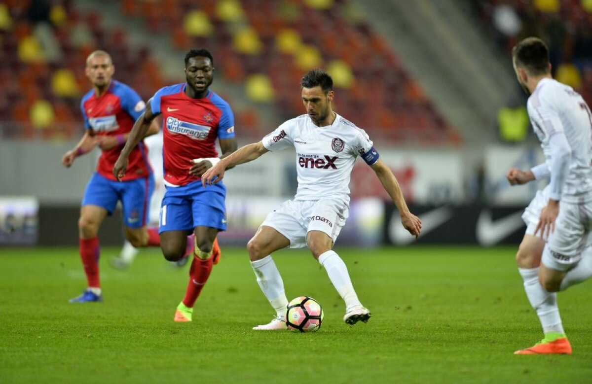 VIDEO și FOTO Harlem Popescu! Steaua o execută pe CFR în final, de două ori în 7 minute, și debutează perfect în play-off