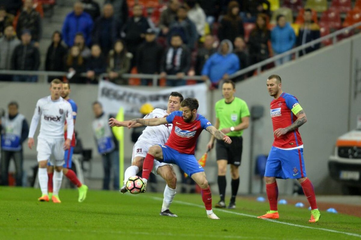 VIDEO și FOTO Harlem Popescu! Steaua o execută pe CFR în final, de două ori în 7 minute, și debutează perfect în play-off