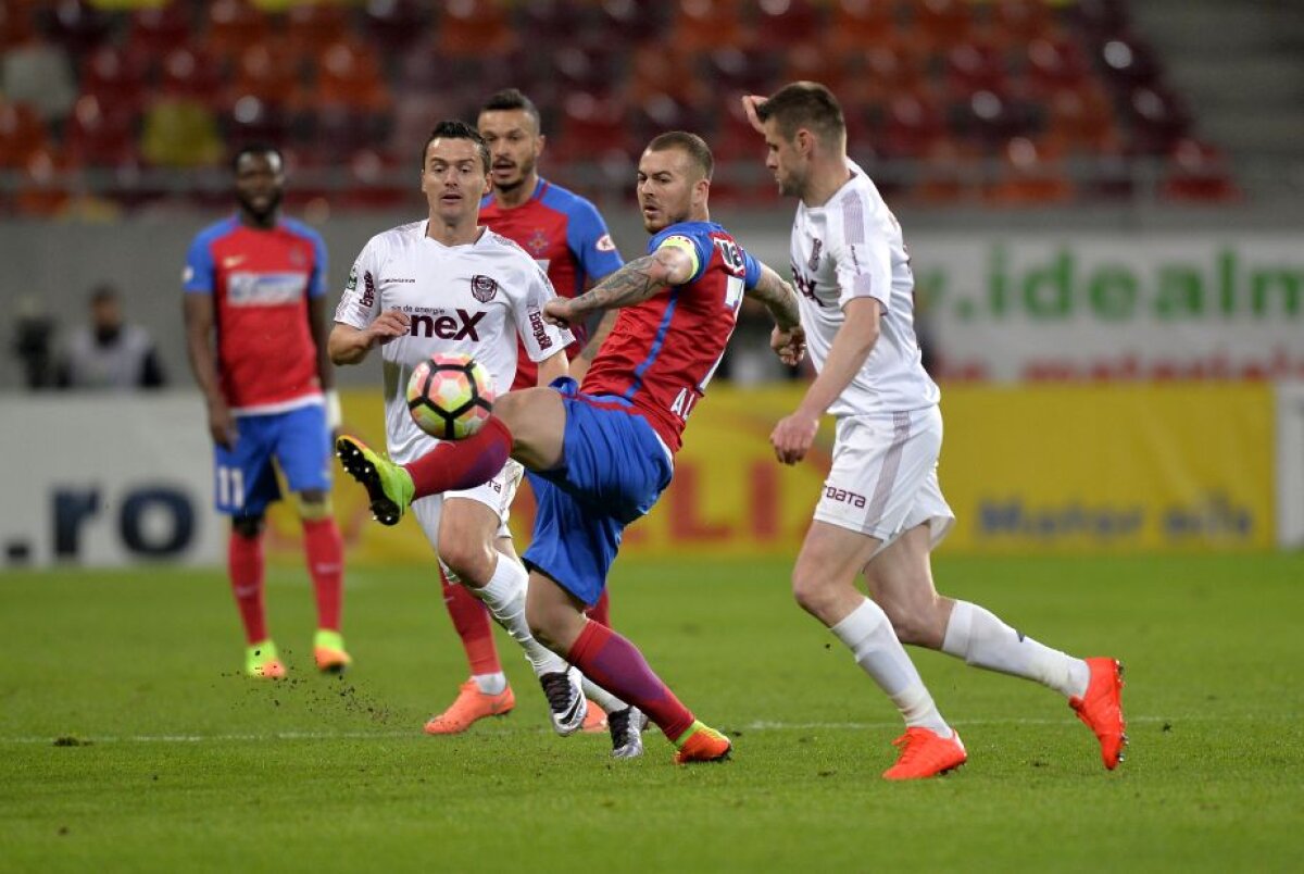 VIDEO și FOTO Harlem Popescu! Steaua o execută pe CFR în final, de două ori în 7 minute, și debutează perfect în play-off