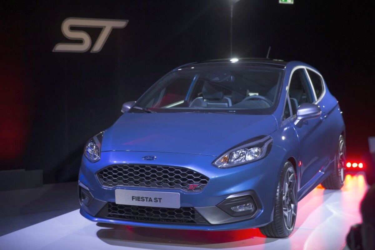 FOTO și VIDEO Ford Fiesta ST, mașina cu motor în 3 cilindri și 200 CP