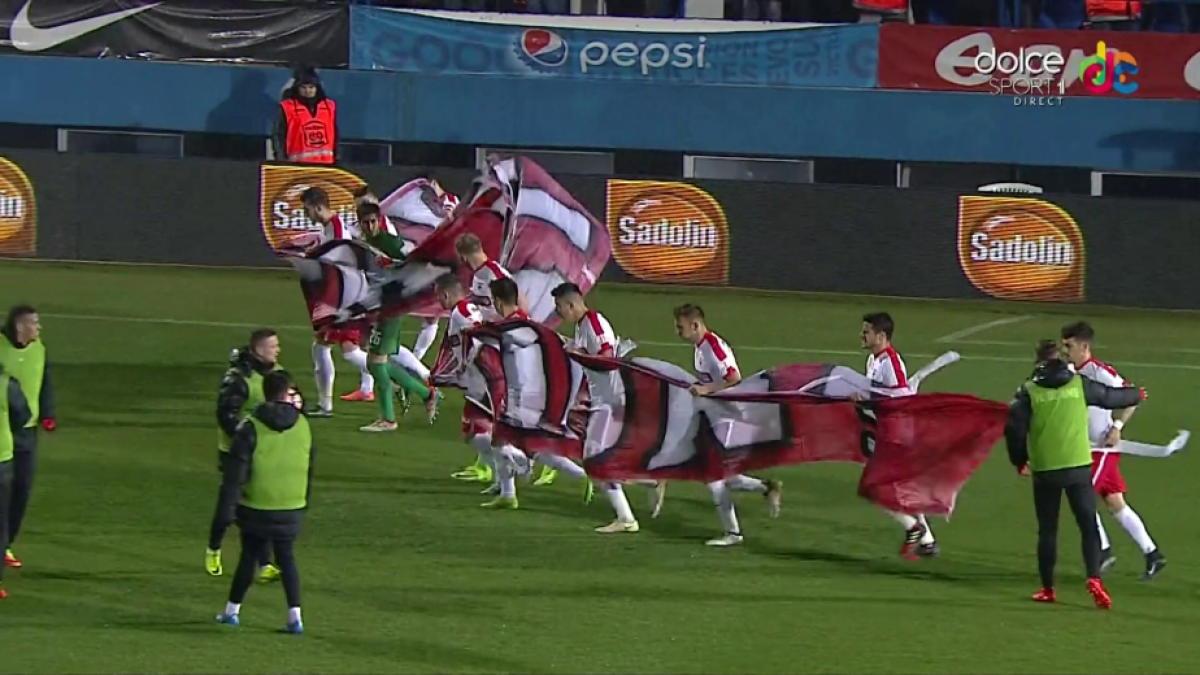 GALERIE FOTO Moment neașteptat la Viitorul - Dinamo! Jucătorii lui Contra au surprins când au ieșit de la cabine, după pauză