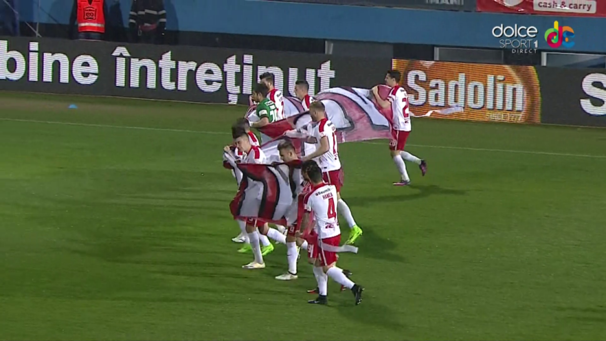 GALERIE FOTO Moment neașteptat la Viitorul - Dinamo! Jucătorii lui Contra au surprins când au ieșit de la cabine, după pauză