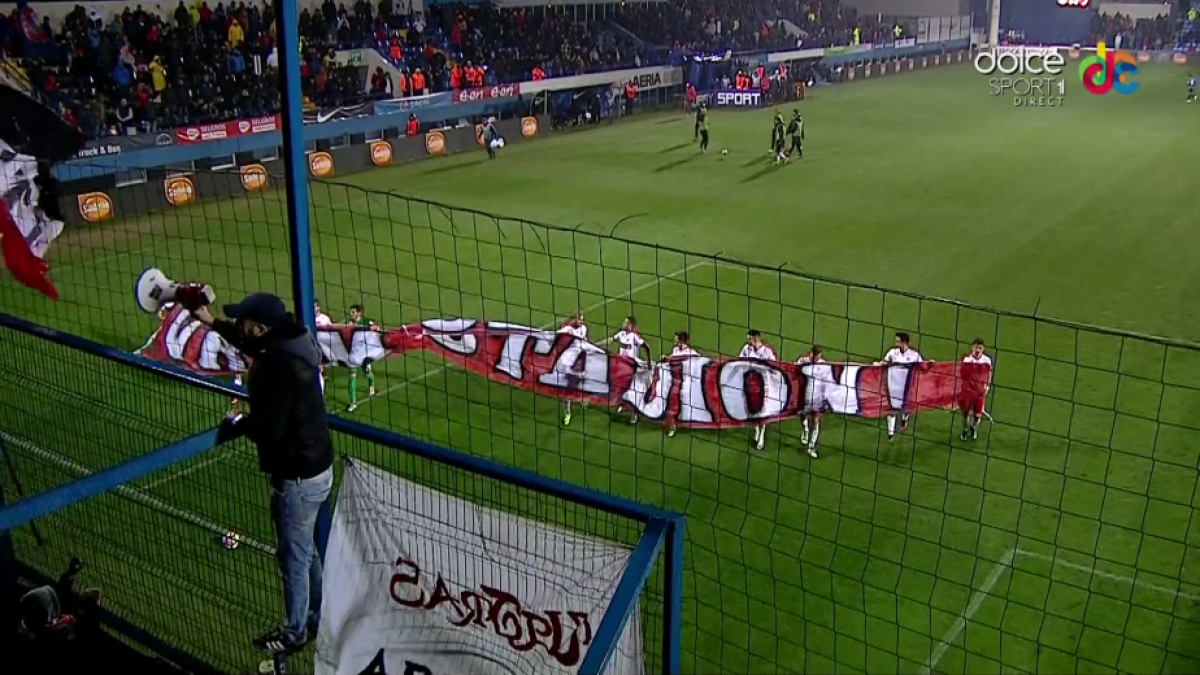 GALERIE FOTO Moment neașteptat la Viitorul - Dinamo! Jucătorii lui Contra au surprins când au ieșit de la cabine, după pauză