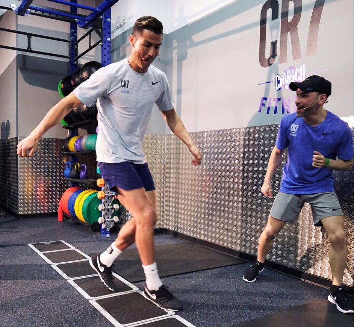 Ronaldo și-a inaugurat o sală de sport: "CR7 Crunch Fitness"